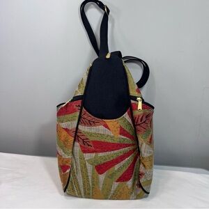 Danny K. Beverly Hills Made in the USA 
Colorblock convertible backpack NEW